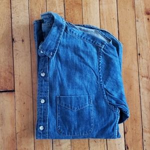 J. Crew Men's Denim Buttondown Shirt